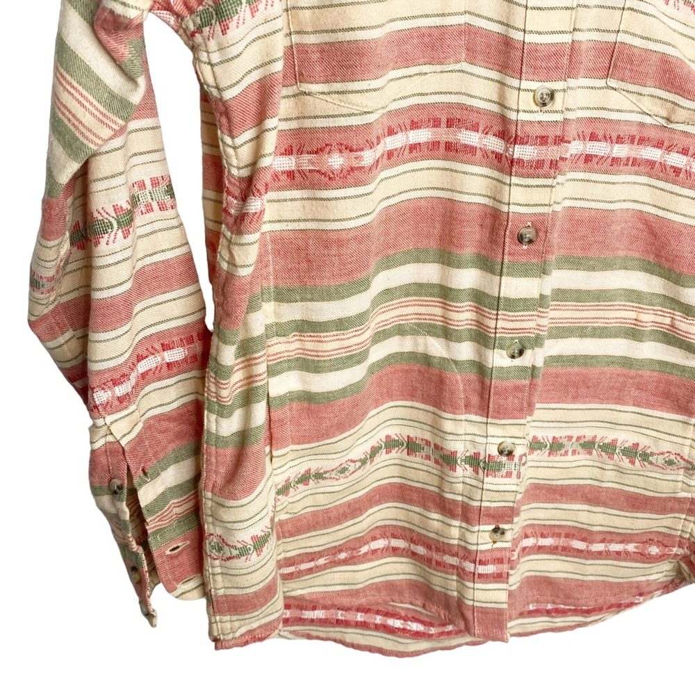 Toad & Co cotton shirt southwest cairn print size large g - Picture 4 of 5